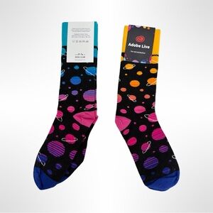 NWT - 2 Pair Cosmic Socks for Men